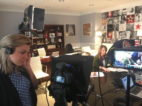 Behind the scene1